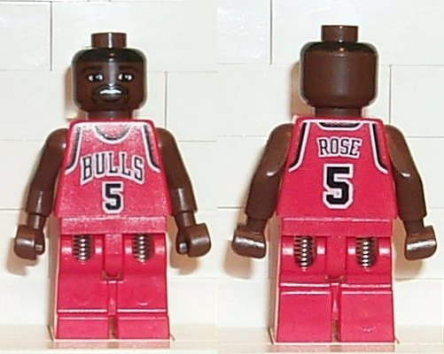 NBA Jalen Rose, Chicago Bulls #5 (nba021)