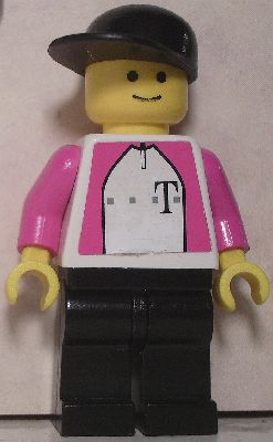 German Telekom Racing Cyclist - with Torso Stickers (tel001s)