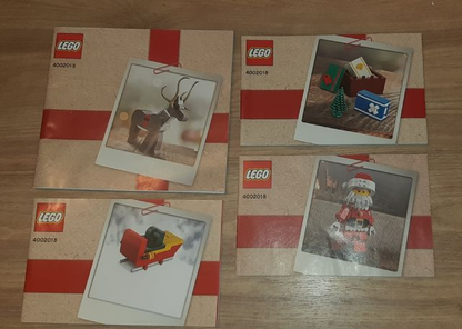 4002018 Stanta and Reindeer - LEGO Employee Exclusive (2018) (Used) LEGO Miscellaneous