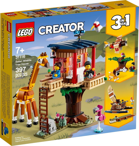 31116 Safari Wildlife Tree House (Retired) LEGO Creator