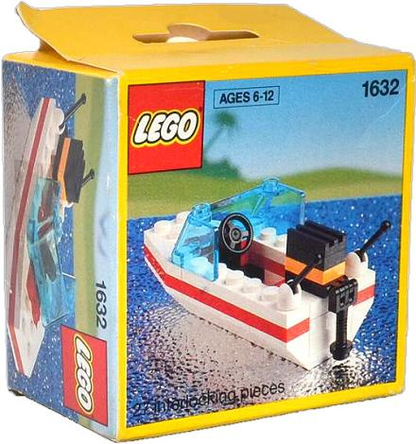 1632 Speedboat (Retired) LEGO Town