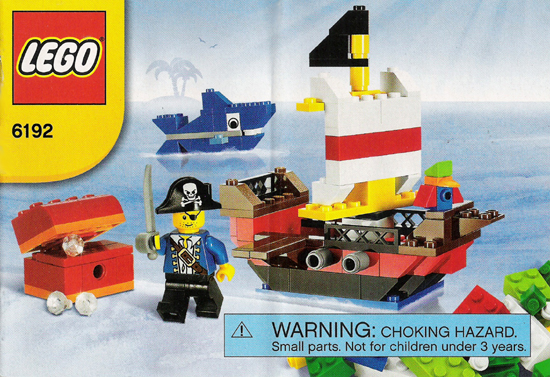 6192 Pirate Building Set (Certified) LEGO Pirates
