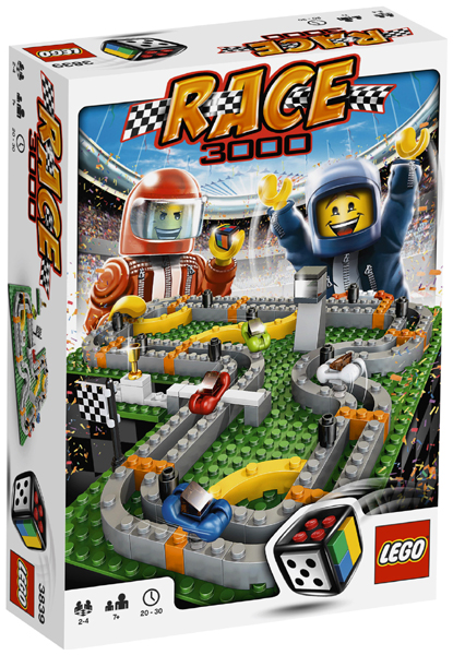 3839 Race 3000 (Retired) LEGO Games