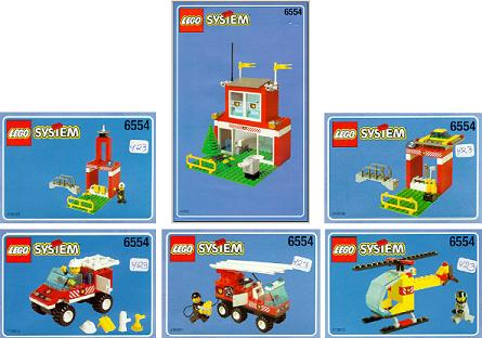 6554 Blaze Brigade (Certified) LEGO Town