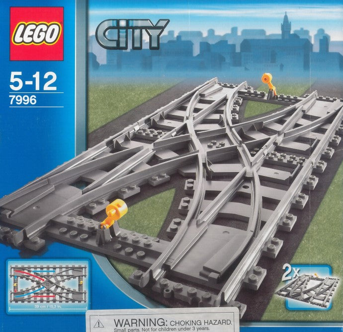 7996 Train Rail Crossing (Certified) LEGO City