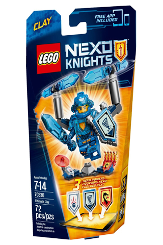 70330 Ultimate Clay (Retired) LEGO Nexo Knights
