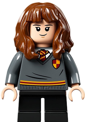 Hermione Granger - Gryffindor Sweater with Crest, Black Short Legs (hp272)