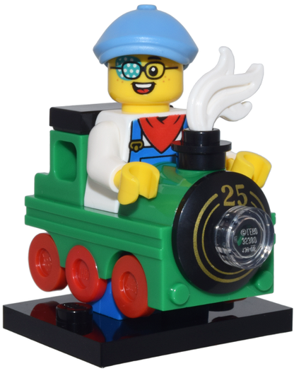 Train Kid - Series 25 Collectible Minifigure (col25-10)