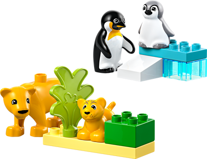 10442 Wild Animal Families: Penguins & Lions (Used) LEGO DUPLO