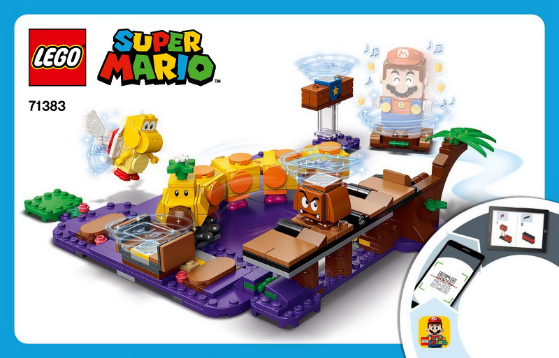 71383 Wiggler's Poison Swamp - Expansion Set (Certified) LEGO Super Mario