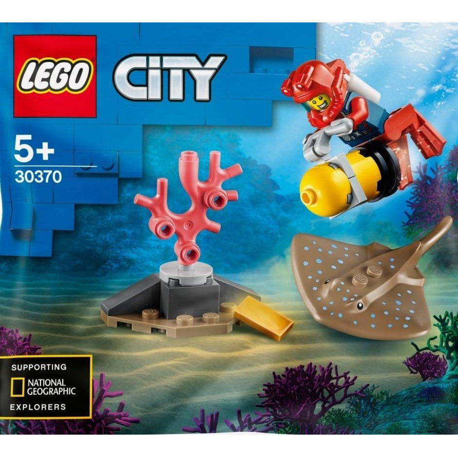 30370 Diver (Retired) LEGO City