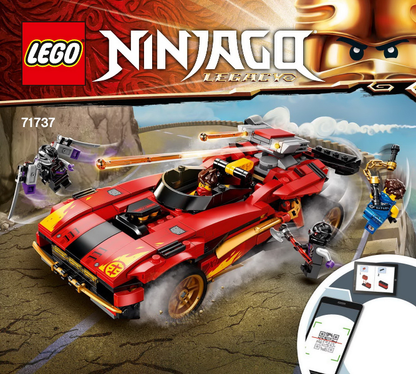 71737 X-1 Ninja Charger (Certified) LEGO Ninjago