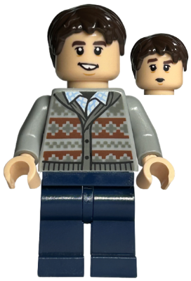 Neville Longbottom - Fair Isle Sweater, Dark Blue Legs (hp370)