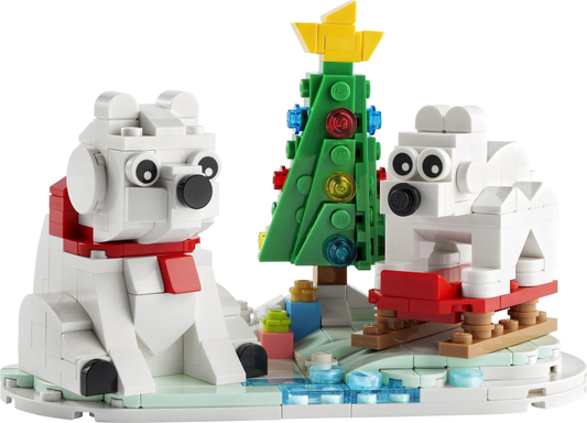 40571 Wintertime Polar Bears (Retired) LEGO Seasonal