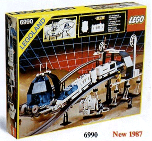 6990 Futuron Monorail Transport System (Retired) LEGO Space