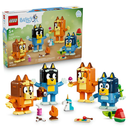 11217 Brick-Built Bluey Family