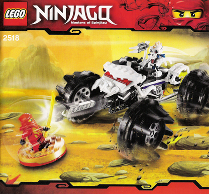 2518 Nuckal's ATV (Used) LEGO Ninjago