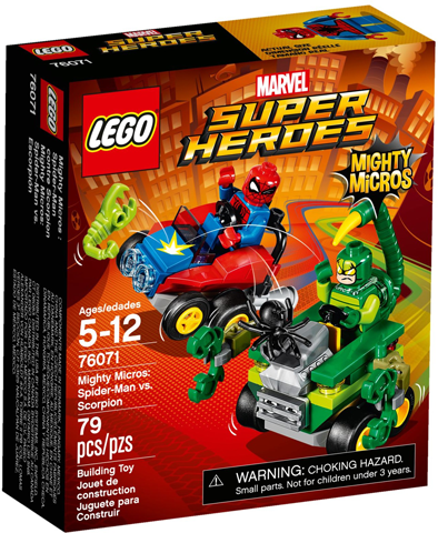 76071 Mighty Micros: Spider-Man vs. Scorpion (Retired) LEGO Super Heroes