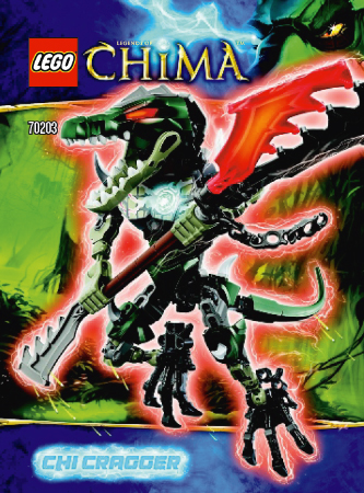 70203 CHI Cragger (Certified) LEGO Legends of Chima