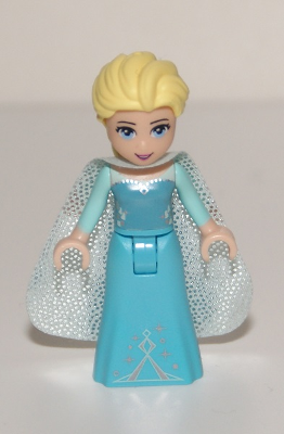 Elsa - Sparkly Light Aqua Cape (dp035)