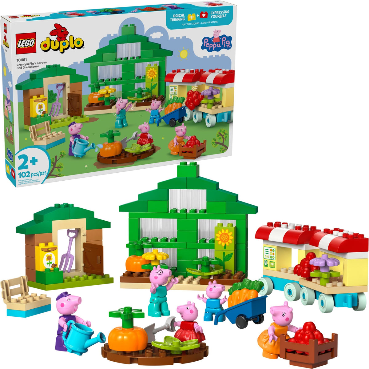 10461 Grandpa Pig's Garden and Greenhouse (Retired) LEGO DUPLO