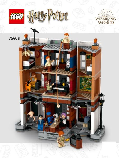 76408 12 Grimmauld Place (Certified) LEGO Harry Potter