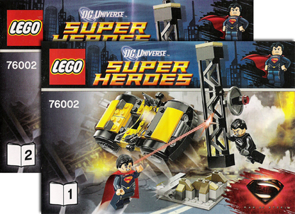 76002 Superman Metropolis Showdown (Used) LEGO Super Heroes