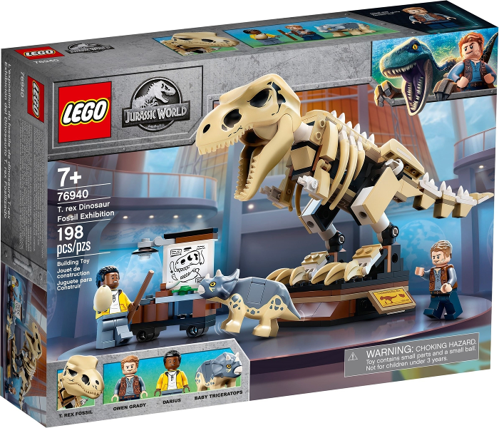 76940 T. rex Dinosaur Fossil Exhibition (Retired) LEGO Jurassic World