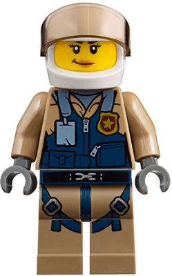 Mountain Police - Officer Female, Helicopter Pilot (cty0852)