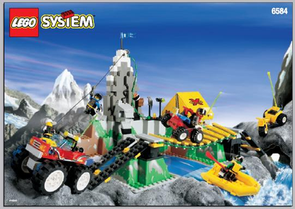 6584 Extreme Team Challenge (Used) LEGO Town
