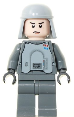 General Maximillian Veers - Chest Armor, Light Bluish Gray Helmet (sw0289)