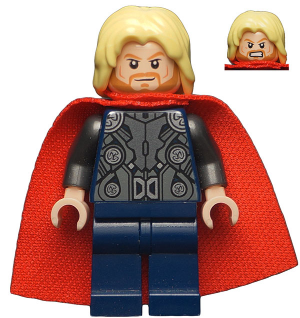 Thor - Spongy Cape, Dark Blue Legs (sh0170)