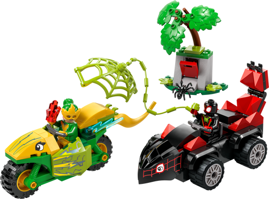 11198 Spin and Electro Dinosaur Vehicle Chase (Used) LEGO Super Heroes