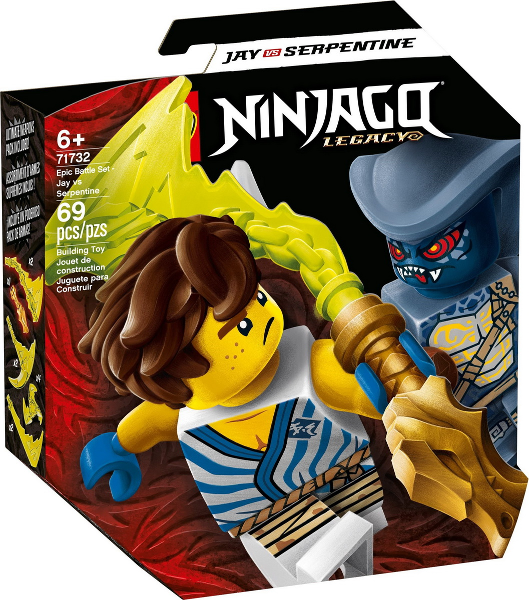 71732 Epic Battle Set - Jay vs. Serpentine (Retired) LEGO Ninjago