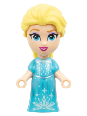 Elsa - Micro Doll, Medium Azure Dress (dp183)