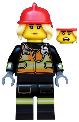 Fire Fighter (Minifigure Only) (col349)