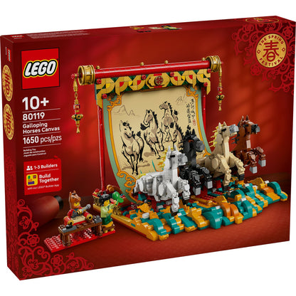 80119 Galloping Horses Canvas