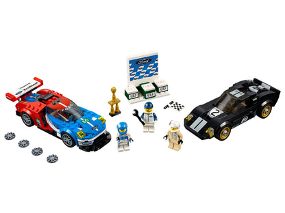 75881 2016 Ford GT & 1966 Ford GT40 (Used) LEGO Speed Champions