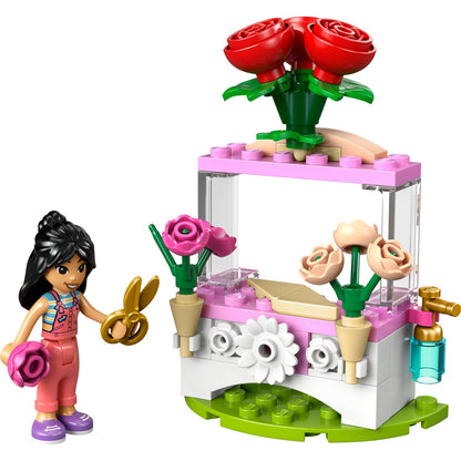 30721 Flower Stand with Roses