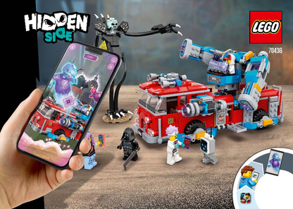 70436 Phantom Fire Truck 3000 (Used) LEGO Hidden Side
