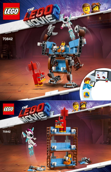 70842 Emmet's Triple-Decker Couch Mech (Certified) LEGO The LEGO Movie 2
