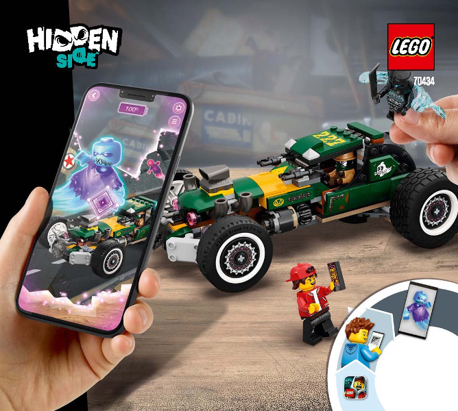 70434 Supernatural Race Car (Used) LEGO Hidden Side