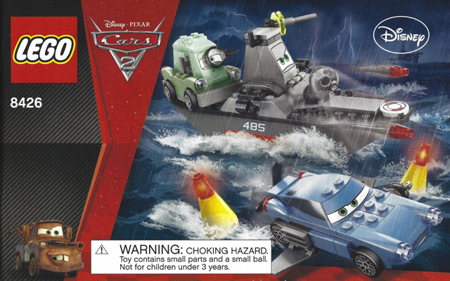 8426 Escape at Sea (Certified) LEGO Cars