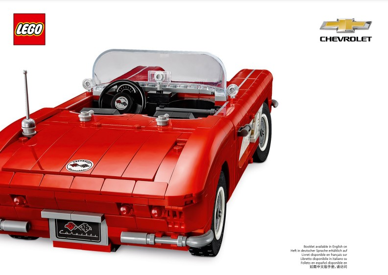 10321 Corvette (Certified) LEGO Icons