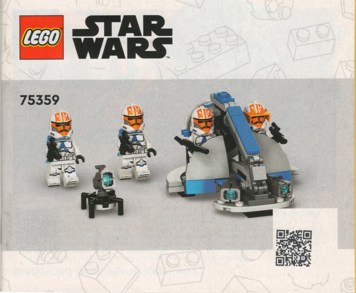 75359 332nd Ahsoka's Clone Trooper Battle Pack (Used) LEGO Star Wars