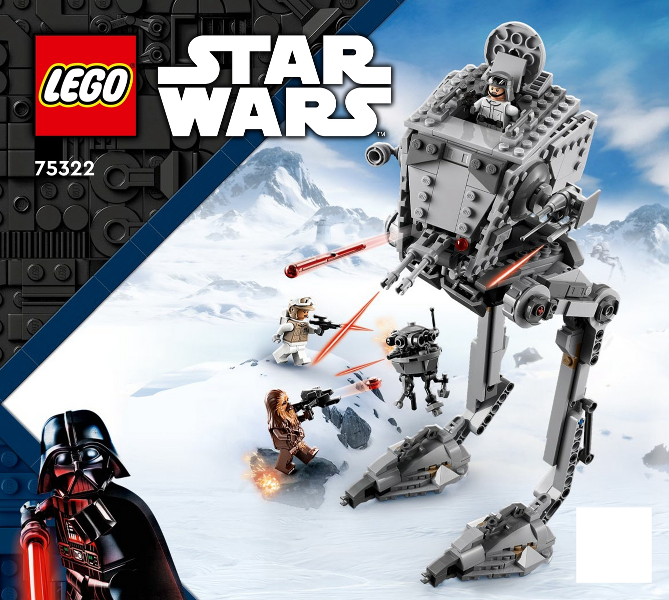 75322 Hoth AT-ST (Used) LEGO Star Wars