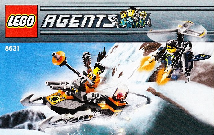 8631 Jetpack Pursuit (Certified) LEGO Agents