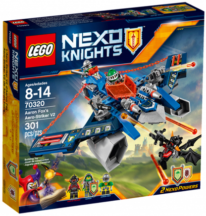 70320 Aaron Fox's Aero-Striker V2 (Retired) LEGO Nexo Knights