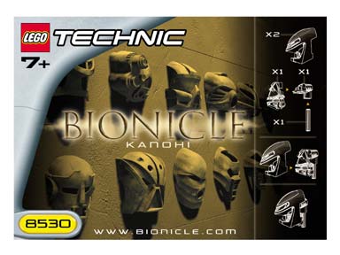8530 Masks (Used) LEGO BIONICLE