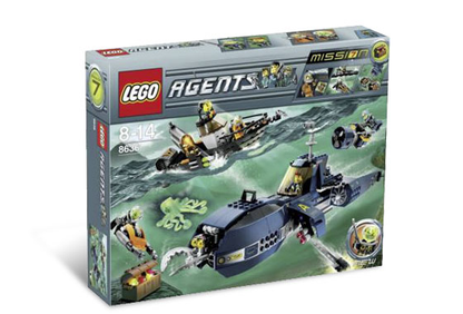 8636 Deep Sea Quest (Retired) LEGO Agents